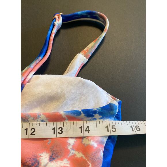 Raisins Fiesta Torquay One Piece Swimsuit Pink Blue White Women's Size Large - Picture 5 of 7